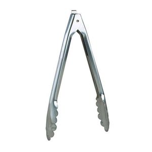 Gold Stainless Steel Kitchen <b>Tongs</b> Perforated Food Salad Bread <b>Tong</b> Luxury <b>Serving</b> Cooking Clamp BBQ Grill <b>Tongs</b> Utensil <b>Tong</b> - Product Image 2