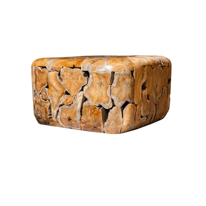 Mesa de Centro ARTERRA Premium, Única, Hecha a Mano, de Raíz de Teca Rústica, Diseño Moderno, Textura de Madera Natural, Mueble para el Hogar - Product Image 6