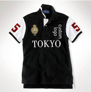 Camiseta de Manga Corta Vintage para Hombre, Personalizada, de Alta Calidad, 100% Algodón, Transpirable, de Secado Rápido, Casual, para Rugby y Golf, con Cuello de Punto - Product Image 4