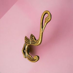 Premium Aluminum Wall <b>Hook</b> Multipurpose Wall Storage Accessory for Towels Clothes Hats Bags and Keys - Product Image 2