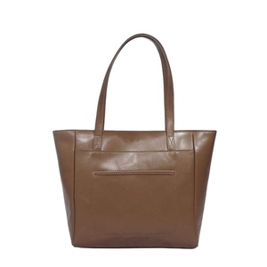 Bolso de Cuero Genuino Hecho a Mano de la Mejor Calidad, Color Bronceado, Liso, Sin Forro, Estilo Vintage, Proveedor Indio Principal, Saman Exports - Product Image 1