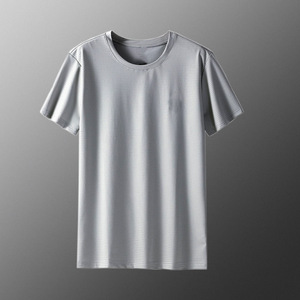 Camiseta Unisex Informal Ligera y Transpirable de Manga Corta de Poliéster con Logotipo Bordado Personalizado OEM de Fábrica BD China - Product Image 2