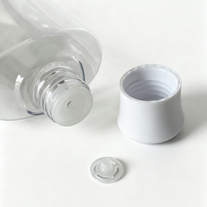 Bouteille en plastique PET vide de 200 ml et 300 ml pour cosmétiques, liquides, avec bouchon à vis personnalisé pour <span class=keywords><strong>lotion</strong></span> de soin et huile essentielle - Product Image 4