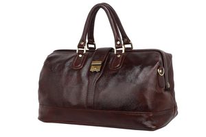 Bolso Cruzado de Cuero Genuino para Hombre, Tamaño Pequeño, Cierre de Cremallera, Logotipo Grabado, Múltiples Compartimentos, Estilo Vintage, Moda para Todas las Temporadas - Product Image 1