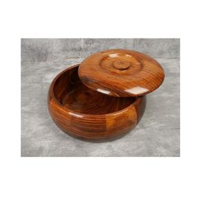 UNIVERSAL OVERSEAS Cacerola de Madera con Tapa de Madera, Diseño Clásico, Compatible con Todo Tipo de Estufas, 20 cm de Diámetro, Exterior Pulido - Product Image 4