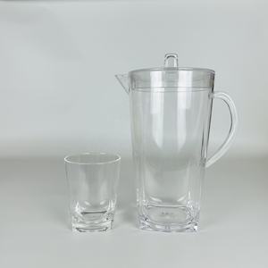 Gobelet à eau en plastique acrylique transparent - Product Image 4