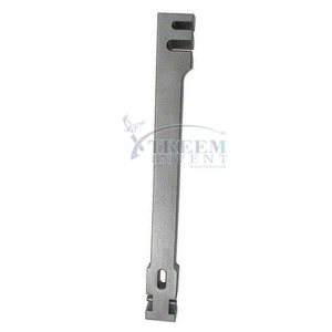 Plaque orthopédique pour la mise en forme des os, instrument chirurgical en acier inoxydable pour la fixation des traumatismes et l'ajustement des implants - Product Image 2