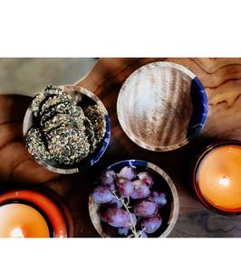 Multi Purpose Contains Basin Wooden <b>Soup</b> <b>Bowl</b> A-One Quality Wooden Resin Dessert <b>Bowl</b> Epoxy Resin Customized Food Feeding <b>Bowl</b> - Product Image 3