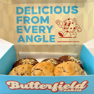 <span class=keywords><strong>Caja</strong></span> <span class=keywords><strong>de</strong></span> papel <span class=keywords><strong>azul</strong></span> ecológica para llevar, catering, panadería, uso para <span class=keywords><strong>galletas</strong></span>, crepé, pastel, chocolate, trufas, hamburguesas, laminación mate - Product Image 2