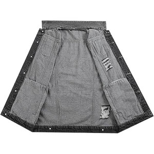 Chaleco Vaquero Informal para Hombre, Transpirable, para Invierno, Cómodo, Corte Regular, Tela Suave, Moda para el Día a Día - Product Image 2