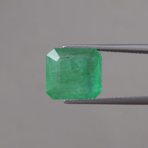 Émeraude Naturelle Certifiée IGI, Pierre Précieuse Libre, 7,01 Carats, Taille Émeraude 12,5x10,5mm, Vente en Gros, Vert Premium, Bijoux Fins, Pierre Légère - Product Image 1