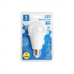 Lampadina LED A60 E27 19W 3000K Luce Calda 1520 Lumen Durata 25000H - Product Image 2