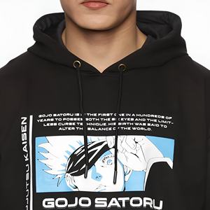 Sweat à capuche oversize pour homme, manches longues, style streetwear tendance, automne-hiver, coupe ample, vente en gros - Product Image 6