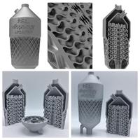 Service d'impression 3D SLA de qualité supérieure, impression en aluminium haute précision, tolérance de 0,2 mm, surface lisse, vitesse rapide