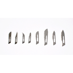 Precio de China pluma de bisturí 10 piezas tamaño de embalaje 22 11 hoja quirúrgica desechable de acero al carbono estéril - Product Image 4