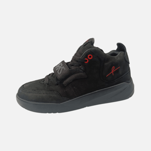 Zapatillas Deportivas para Hombre con Cordones, Parte Superior de Nubuck Fresado, Suela de TPR, Punta Cerrada, Ligeras, Antideslizantes, Cómodas para Caminar y Correr - Product Image 4