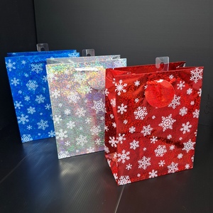 Bolsa de regalo holográfica impresa grande ligera de primera calidad - Product Image 1