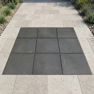 Baldosas de Porcelana Mate de 20 mm de Grosor, 600x600 mm, Resistentes, Antideslizantes, para Uso en Exteriores, Comercios, Baños y Pasillos - Product Image 5