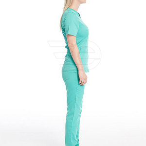 Healthcare Hospital Scrubs Uniform <b>Set</b> Medical Breathable Comfortable Nursing <b>Doctor</b> Workwear Scrub Suit Professional Outfit <b>Set</b> - Product Image 3