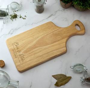 เขียงไม้ ถาดเสิร์ฟชีส ถาดเสิร์ฟอาหาร ของขวัญแปลกใหม่ วันเกิด คริสต์มาส ของขวัญขึ้นบ้านใหม่ งานแต่งงาน - Product Image 1