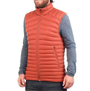 Gilet matelassé d'hiver unisexe 2026 en 100 % polyester avec rembourrage en duvet, sans manches, col montant, design personnalisé - Product Image 2