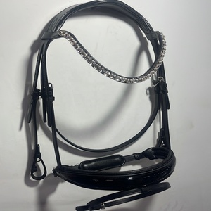 ALR EQUESTRIANS Diseño de Logotipo Personalizado, Brida para Caballo Occidental de Cuero Genuino de Alta Calidad, Duradera, Tamaños Personalizables - Product Image 1