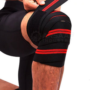 Custom Logo Premium Quality Adjustable Lightweight Neoprene <b>Knee</b> <b>Wrap</b> Non-Slip Shock Absorbing Training Sports Wear - Product Image 6