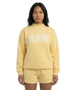 Ensemble haut à col roulé et short pour femme, style streetwear, tissu polaire, écologique et à séchage rapide - Product Image 1