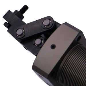 Cilindro de sujeción hidráulico Flowtek VTC-50D con montaje de brida superior para accesorios hidráulicos CNC y automatización de sujeción de piezas. - Product Image 5