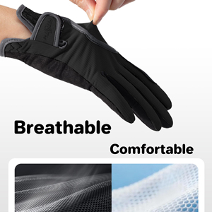 Wholesale Soft Leather Anti <b>Slip</b> Riding Glove Street Motocross and Outdoor Horse Riding Cycling Sport Gear for Motorcycle Racing - Product Image 4