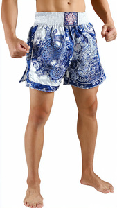 Shorts de Muay Thai par sublimation pour hommes, pour la boxe, le kickboxing, le grappling, l'entraînement et la gym, shorts de MMA - Product Image 5