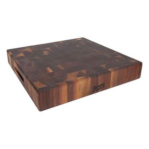 Tabla de cortar de acacia grande, gruesa y resistente, personalizada, para encimera de cocina, antideslizante y ecológica, compre en línea. - Product Image 5
