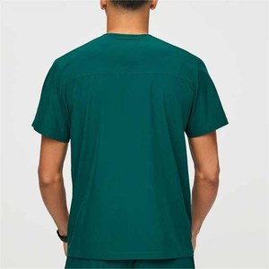 Professional Cotton <b>Scrub</b> <b>Sets</b> with Private Label Breathable Comfortable Unisex Hospital Uniforms - Product Image 3