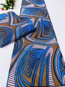 Premium South African African Wax Print 100% Cotton Textile for Fashion Crafts and Accessories - Product Image 5