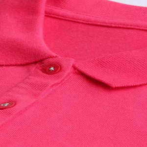 Camisetas Polo para Mujer al Por Mayor a Precio Económico, con Logotipo Personalizado OEM, Camiseta Polo de Algodón de Manga Corta con Bordado, Ropa para Mujer - Product Image 5