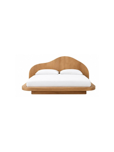 Base de Cama Plegable de Madera de Teca Sólida, Tallada a Mano, Diseño Moderno y Minimalista, Muebles de Dormitorio de Primera Calidad - Product Image 1