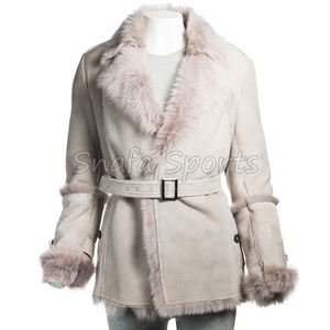 Vestes en cuir véritable pour femmes, coupe ajustée, styles décontractés, fournisseur OEM du Pakistan, veste en cuir avec logo personnalisé - Product Image 6