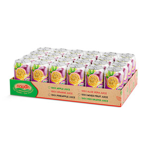 Proveedor Mayorista de Jugos de Frutas RTD, Bebida de Marca Privada, Jugos de Frutas en Lata a Granel, Bebida de Maracuyá con Alto Contenido de Vitamina C, Suministro de Fábrica - Product Image 3