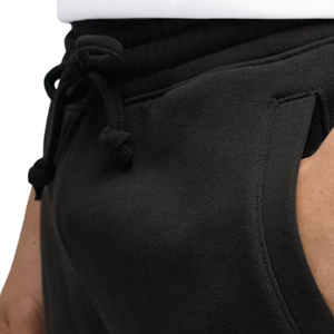 <b>Mens</b> Cotton Blend Fleece Knee <b>Shorts</b> Front Mid Elastic Drawstring Casual Gym Training <b>Lounge</b> Summer Breathable Comfort Fit - Product Image 5
