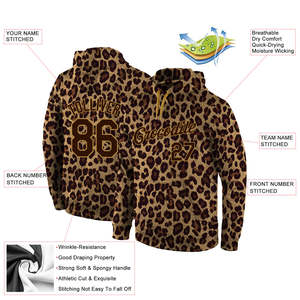 Personalized Sublimated Sports Team Hoodies Custom <b>Club</b> Name Hoodie 100% Polyester Fleece Training Hoodie OEM ODM Manufacturer - Product Image 4