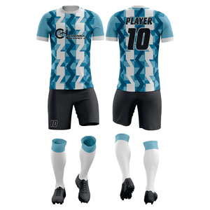 Conjunto de Uniforme de Fútbol de Alto Rendimiento para el Día del Partido, Paquete de Uniforme de Fútbol con Espíritu de Equipo Definitivo - Product Image 3