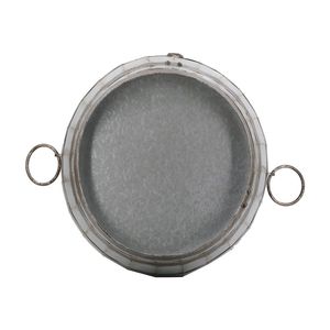 22.5x22.5x26\" <b>Outdoor</b> Drum <b>Side</b> <b>Table</b> - Product Image 5