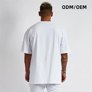 Camiseta Personalizada con Logotipo en Relieve, Camiseta de Algodón para Hombre, Camiseta Gráfica Extra Grande Personalizada con Logotipo en Relieve para Hombre - Product Image 2