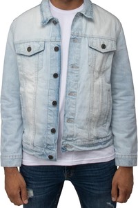 Chaqueta de Mezclilla Premium para Hombre, Estilo Clásico, Corte Cómodo, Cierre de Botones, Estilo Casual Urbano - Product Image 5