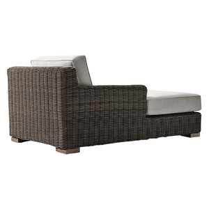 Vente flash - Chaise longue en rotin de luxe pour l'extérieur, style Mandarin Oriental, avec coussin réglable - Product Image 3