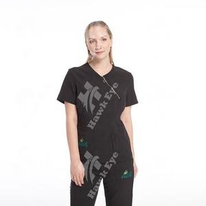 Conjunto de Uniforme Médico para Mujer de Tres Piezas, Color Personalizable, Elástico y Elegante, Uniformes de Hospital de Alta Calidad - Product Image 6
