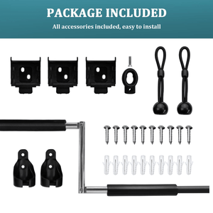 Set di 6 Rulli per Porte e Finestre in HDPE Grigio Chiaro, Coperti, Misura X8 - Product Image 3