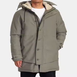 Veste parka d'hiver respirante pour homme, nouvelle arrivée, couleur et taille personnalisées, avec doublure en tissu, confortable, élégante, avec logo - Product Image 4