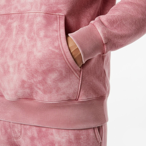 Ensemble de survêtement streetwear à capuche pour homme, 100% coton, léger, respirant, de haute qualité, unisexe, hiver, uni - Product Image 5