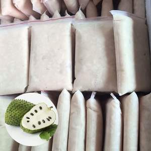 Puré de guanábana congelado, pulpa de guanábana para batidos, jugos, postres, bebidas e ingrediente alimentario. - Product Image 1